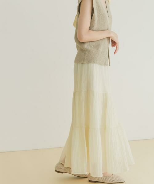 URBAN RESEARCH ITEMS / アーバンリサーチ アイテムズ ベスト | スパンコールベスト×スカートセット | 詳細16