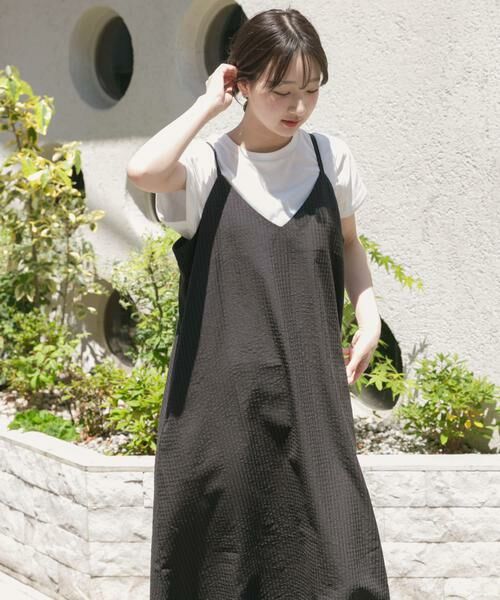 URBAN RESEARCH ITEMS / アーバンリサーチ アイテムズ ワンピース | キャミワンピースセット | 詳細1