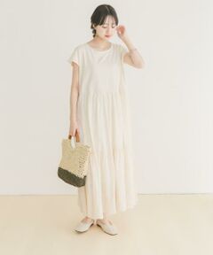 URBAN RESEARCH ITEMS / アーバンリサーチ アイテムズ ワンピース | ピグメントティアードワンピース