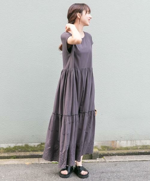 URBAN RESEARCH ITEMS / アーバンリサーチ アイテムズ ワンピース | ピグメントティアードワンピース | 詳細21