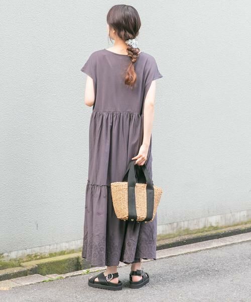 URBAN RESEARCH ITEMS / アーバンリサーチ アイテムズ ワンピース | ピグメントティアードワンピース | 詳細23