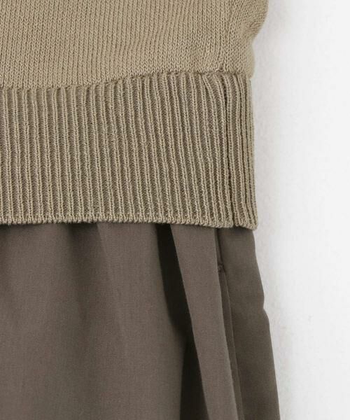 URBAN RESEARCH ITEMS / アーバンリサーチ アイテムズ ワンピース | ニットドッキングフレンチワンピース | 詳細8