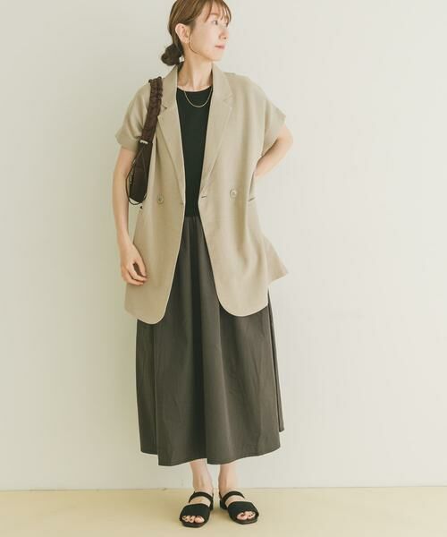 URBAN RESEARCH ITEMS / アーバンリサーチ アイテムズ ワンピース | ニットドッキングフレンチワンピース | 詳細11