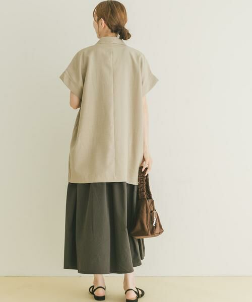 URBAN RESEARCH ITEMS / アーバンリサーチ アイテムズ ワンピース | ニットドッキングフレンチワンピース | 詳細12