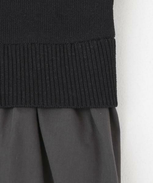 URBAN RESEARCH ITEMS / アーバンリサーチ アイテムズ ワンピース | ニットドッキングフレンチワンピース | 詳細16
