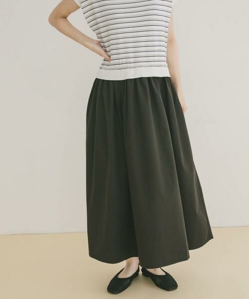 URBAN RESEARCH ITEMS / アーバンリサーチ アイテムズ ワンピース | ニットドッキングフレンチワンピース | 詳細17