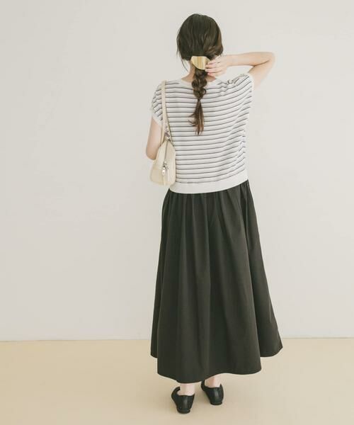 URBAN RESEARCH ITEMS / アーバンリサーチ アイテムズ ワンピース | ニットドッキングフレンチワンピース | 詳細21