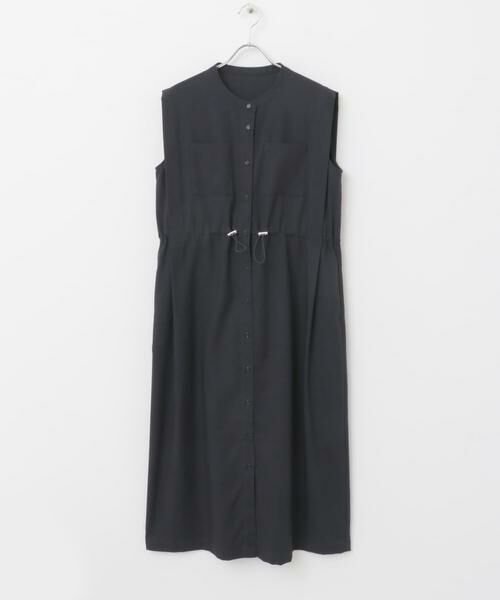 URBAN RESEARCH ITEMS / アーバンリサーチ アイテムズ ワンピース | ウエストドロストノースリワンピース | 詳細25