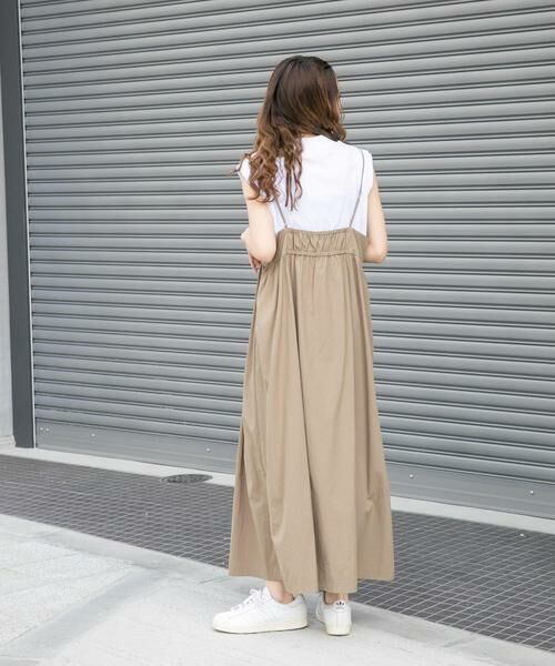 URBAN RESEARCH ITEMS / アーバンリサーチ アイテムズ ワンピース | フレンチTシャツ×キャミワンピースセット | 詳細6