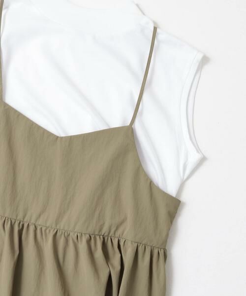 URBAN RESEARCH ITEMS / アーバンリサーチ アイテムズ ワンピース | フレンチTシャツ×キャミワンピースセット | 詳細8