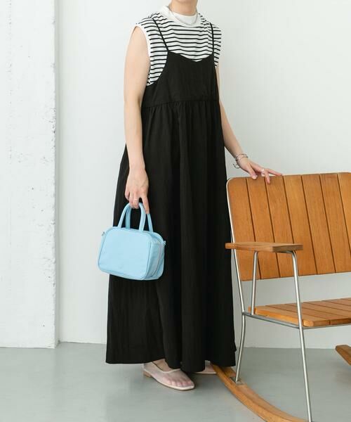 URBAN RESEARCH ITEMS / アーバンリサーチ アイテムズ ワンピース | フレンチTシャツ×キャミワンピースセット | 詳細12
