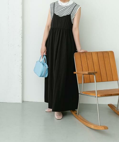 URBAN RESEARCH ITEMS / アーバンリサーチ アイテムズ ワンピース | フレンチTシャツ×キャミワンピースセット | 詳細13