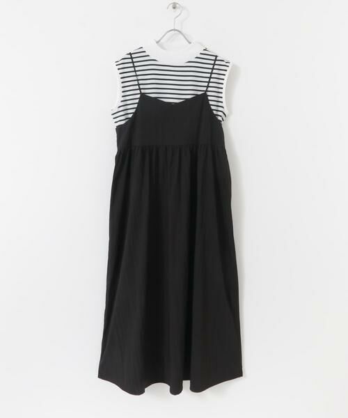 URBAN RESEARCH ITEMS / アーバンリサーチ アイテムズ ワンピース | フレンチTシャツ×キャミワンピースセット | 詳細16