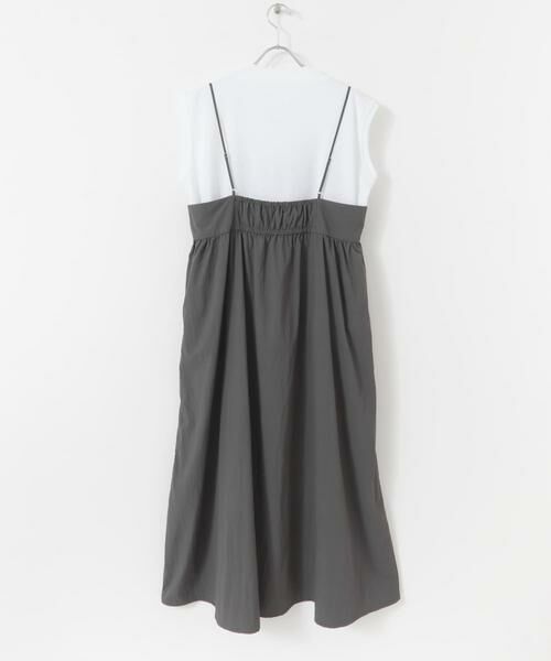 URBAN RESEARCH ITEMS / アーバンリサーチ アイテムズ ワンピース | フレンチTシャツ×キャミワンピースセット | 詳細27