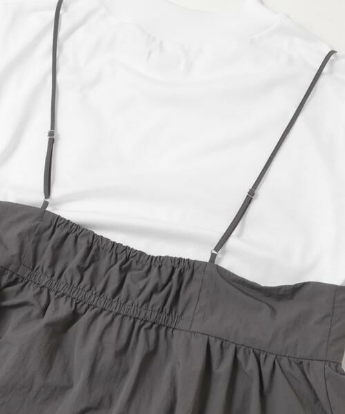 URBAN RESEARCH ITEMS / アーバンリサーチ アイテムズ ワンピース | フレンチTシャツ×キャミワンピースセット | 詳細28