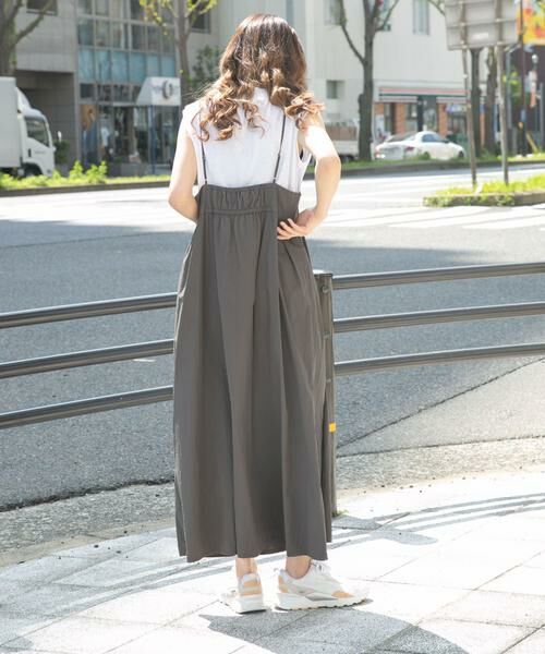 URBAN RESEARCH ITEMS / アーバンリサーチ アイテムズ ワンピース | フレンチTシャツ×キャミワンピースセット | 詳細20