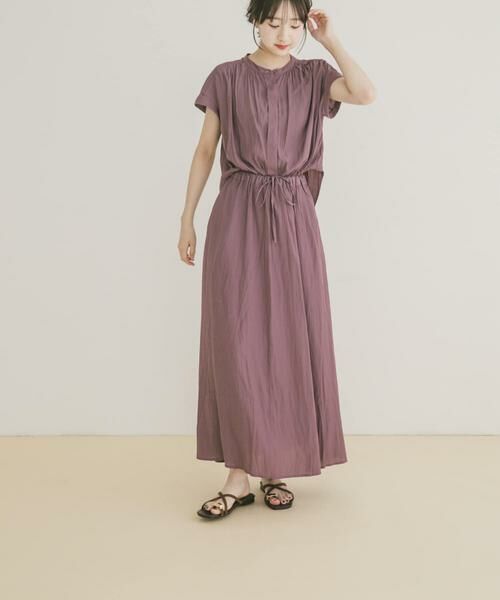 URBAN RESEARCH ITEMS / アーバンリサーチ アイテムズ ワンピース | セットアップライクカッセンワンピース | 詳細1