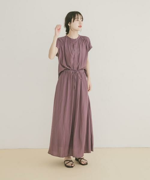 URBAN RESEARCH ITEMS / アーバンリサーチ アイテムズ ワンピース | セットアップライクカッセンワンピース | 詳細4