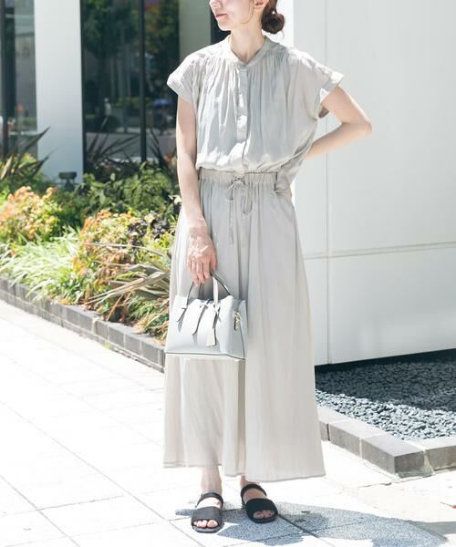 URBAN RESEARCH ITEMS / アーバンリサーチ アイテムズ ワンピース | セットアップライクカッセンワンピース | 詳細24