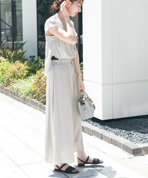 URBAN RESEARCH ITEMS / アーバンリサーチ アイテムズ ワンピース | セットアップライクカッセンワンピース | 詳細26