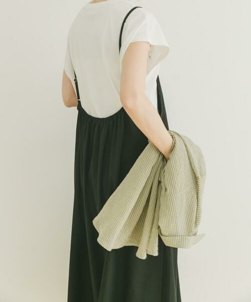 URBAN RESEARCH ITEMS / アーバンリサーチ アイテムズ ワンピース | リネンキャミワンピース | 詳細1