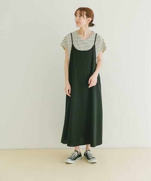 URBAN RESEARCH ITEMS / アーバンリサーチ アイテムズ ワンピース | リネンキャミワンピース | 詳細12