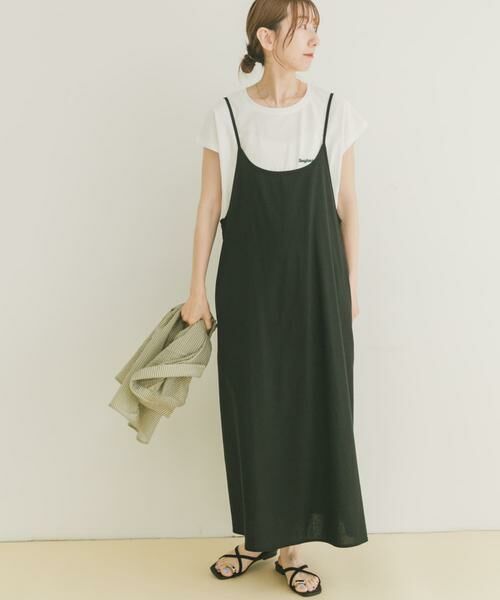 URBAN RESEARCH ITEMS / アーバンリサーチ アイテムズ ワンピース | リネンキャミワンピース | 詳細3