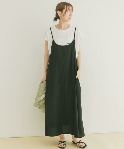 URBAN RESEARCH ITEMS / アーバンリサーチ アイテムズ ワンピース | リネンキャミワンピース | 詳細4