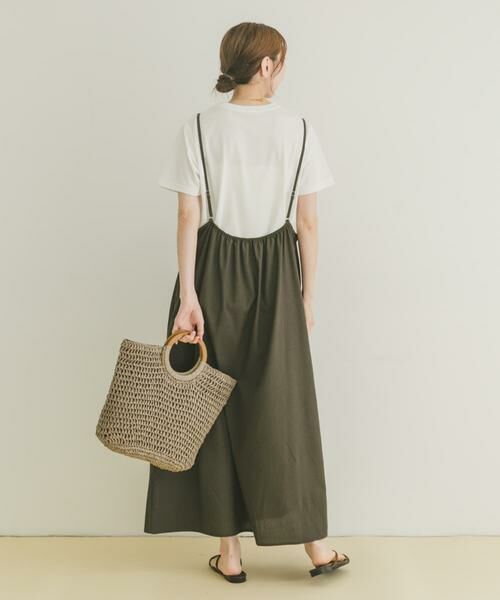 URBAN RESEARCH ITEMS / アーバンリサーチ アイテムズ ワンピース | リネンキャミワンピース | 詳細24