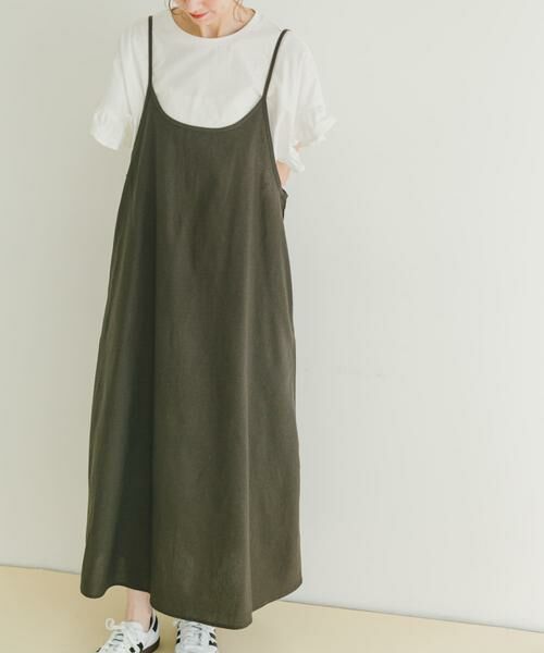 URBAN RESEARCH ITEMS / アーバンリサーチ アイテムズ ワンピース | リネンキャミワンピース | 詳細26