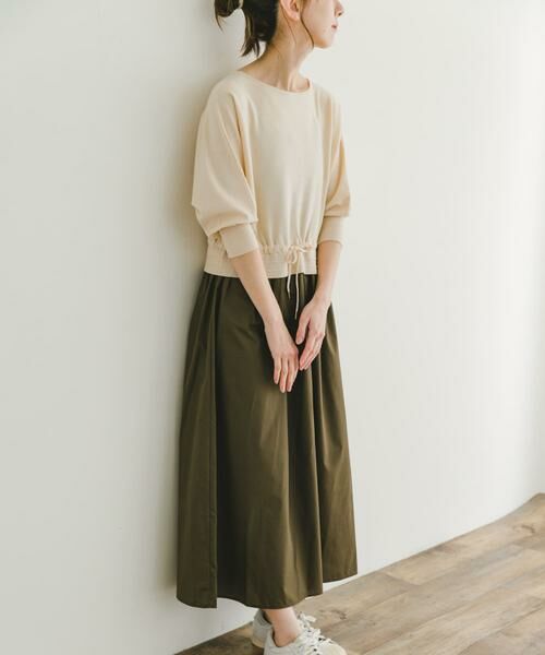 URBAN RESEARCH ITEMS / アーバンリサーチ アイテムズ ワンピース | ニットドッキングワンピース | 詳細12