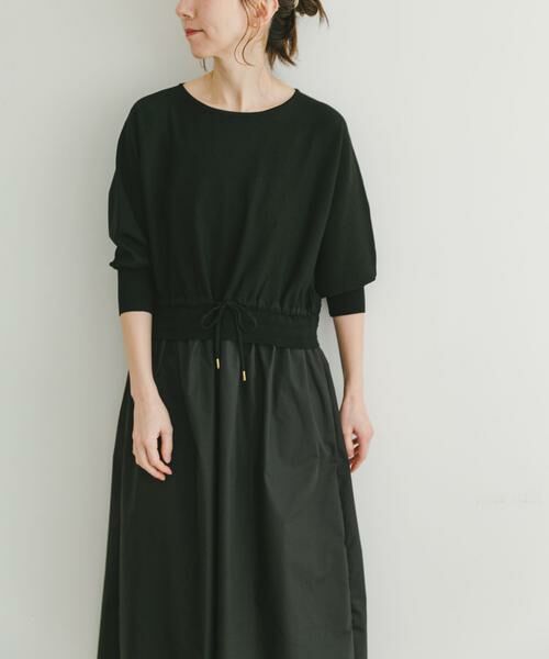 BURBERRY ドッキングワンピース バーバリー ブルーレーベル ドッキングニットワンピース