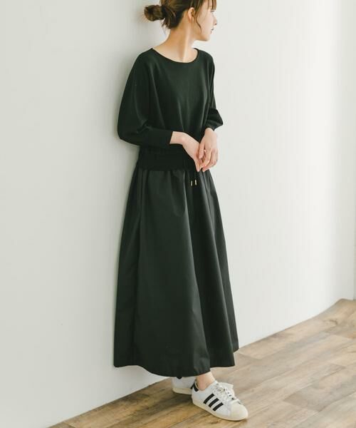 URBAN RESEARCH ITEMS / アーバンリサーチ アイテムズ ワンピース | ニットドッキングワンピース | 詳細18