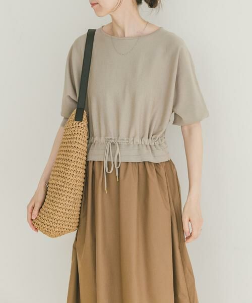 URBAN RESEARCH ITEMS / アーバンリサーチ アイテムズ ワンピース | ニットドッキングワンピース | 詳細28