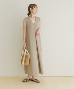 URBAN RESEARCH ITEMS / アーバンリサーチ アイテムズ ワンピース | リネンライクテントラインワンピース