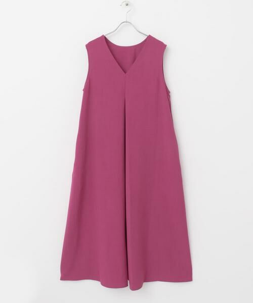 URBAN RESEARCH ITEMS / アーバンリサーチ アイテムズ ワンピース | リネンライクテントラインワンピース | 詳細5