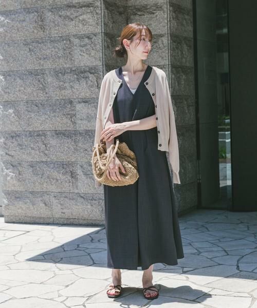 URBAN RESEARCH ITEMS / アーバンリサーチ アイテムズ ワンピース | リネンライクテントラインワンピース | 詳細11