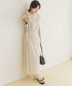 URBAN RESEARCH ITEMS / アーバンリサーチ アイテムズ ワンピース | ウエストギャザーストライプワンピース