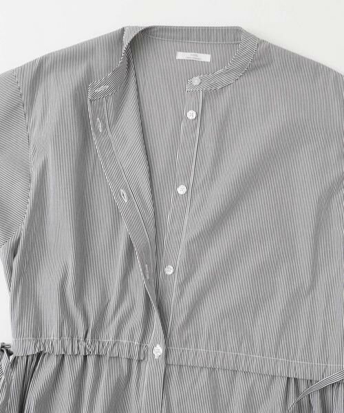 URBAN RESEARCH ITEMS / アーバンリサーチ アイテムズ ワンピース | ウエストギャザーストライプワンピース | 詳細16