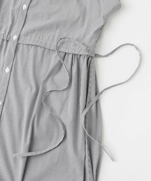 URBAN RESEARCH ITEMS / アーバンリサーチ アイテムズ ワンピース | ウエストギャザーストライプワンピース | 詳細17