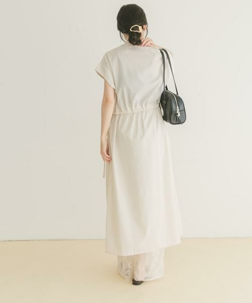 URBAN RESEARCH ITEMS / アーバンリサーチ アイテムズ ワンピース | ウエストギャザーストライプワンピース | 詳細23