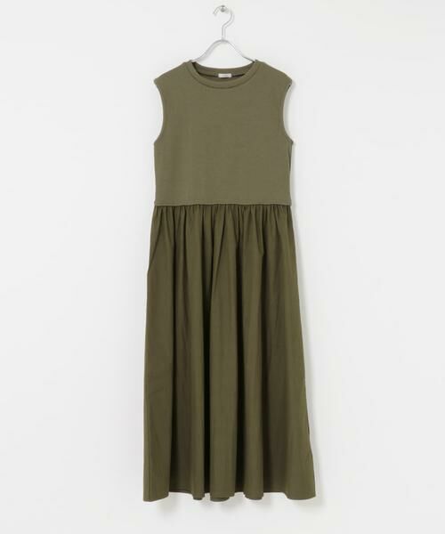 URBAN RESEARCH ITEMS / アーバンリサーチ アイテムズ ワンピース | リブドッキングノースリーブワンピース | 詳細7