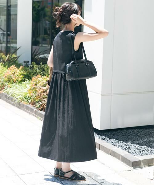 URBAN RESEARCH ITEMS / アーバンリサーチ アイテムズ ワンピース | リブドッキングノースリーブワンピース | 詳細11
