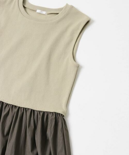 URBAN RESEARCH ITEMS / アーバンリサーチ アイテムズ ワンピース | リブドッキングノースリーブワンピース | 詳細21