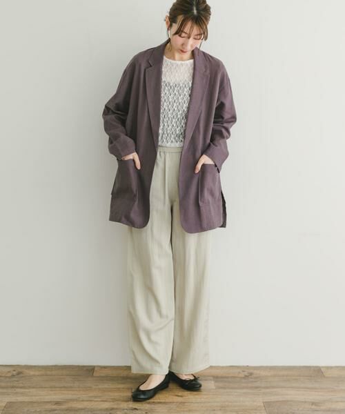 URBAN RESEARCH ITEMS / アーバンリサーチ アイテムズ その他アウター | リネンレーヨンジャケット | 詳細2
