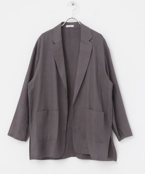 URBAN RESEARCH ITEMS / アーバンリサーチ アイテムズ その他アウター | リネンレーヨンジャケット | 詳細4