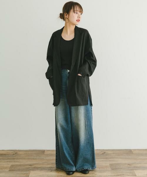 URBAN RESEARCH ITEMS / アーバンリサーチ アイテムズ その他アウター | リネンレーヨンジャケット | 詳細14