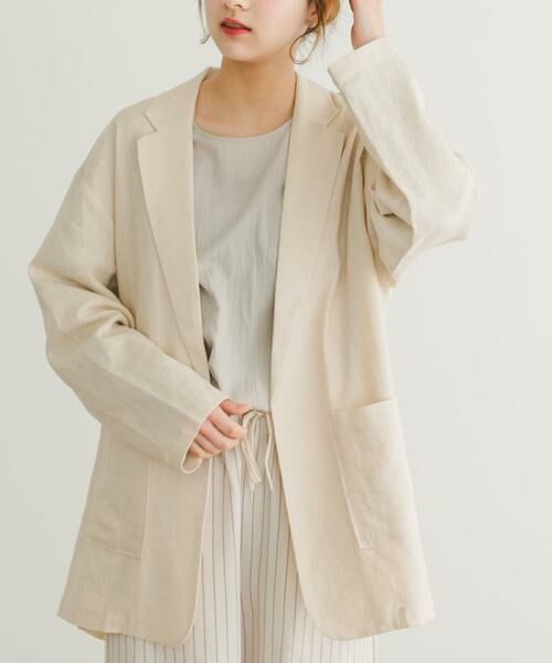 URBAN RESEARCH ITEMS / アーバンリサーチ アイテムズ その他アウター | リネンレーヨンジャケット | 詳細18