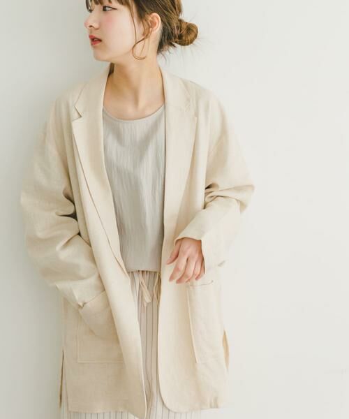 URBAN RESEARCH ITEMS / アーバンリサーチ アイテムズ その他アウター | リネンレーヨンジャケット | 詳細20