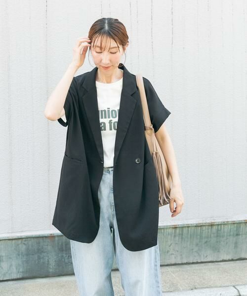 URBAN RESEARCH ITEMS / アーバンリサーチ アイテムズ ベスト | リネンライクジレ | 詳細2